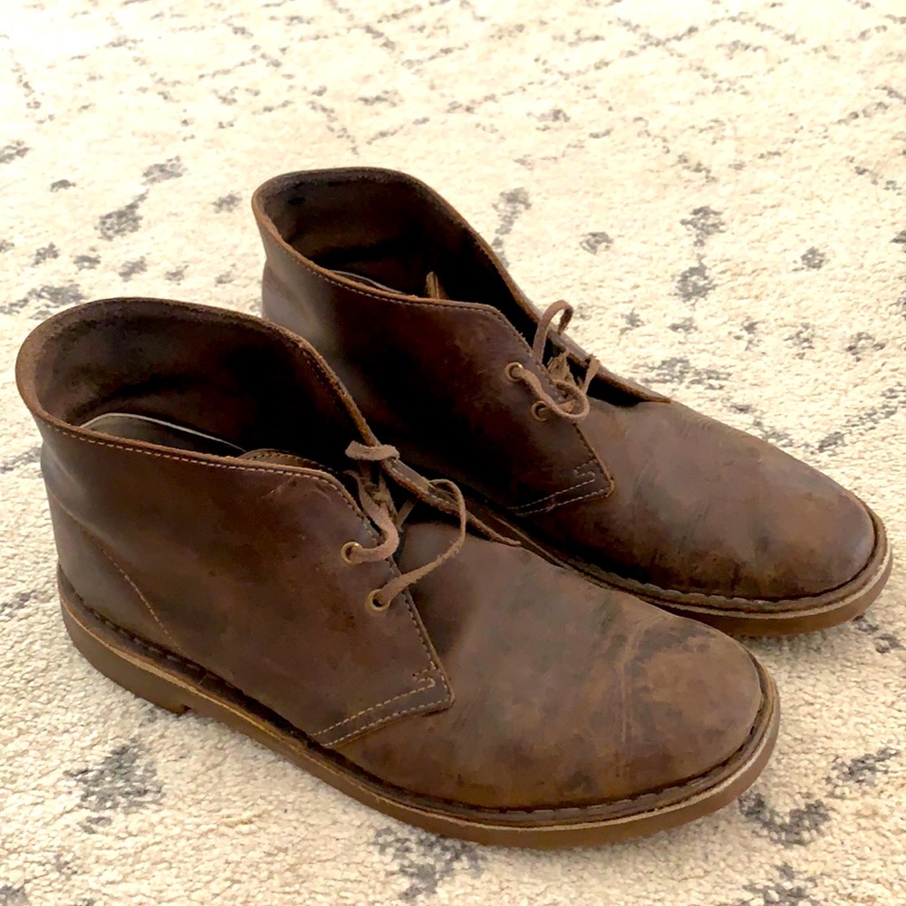 Clarks brown Bushacre Chukka Boots